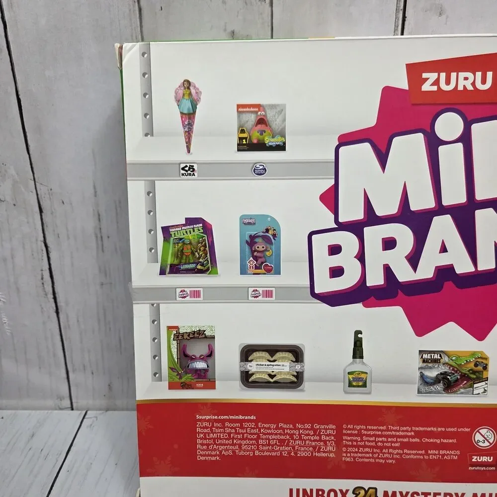 Limited Edition Mini Brands Advent Calendar 24 Mystery Collectibles Toys Zuru